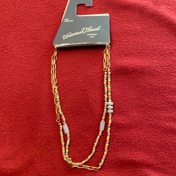 Universal Thread Jewelry - Layered Beaded Necklace